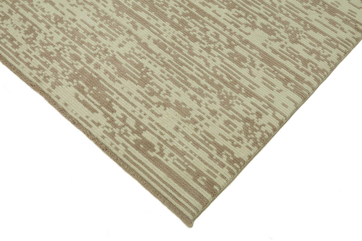 8x10 Hand-Knotted Wool Oushak Rug - 47749