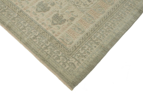 8x11 Hand-Knotted Wool Oushak Rug - 47751