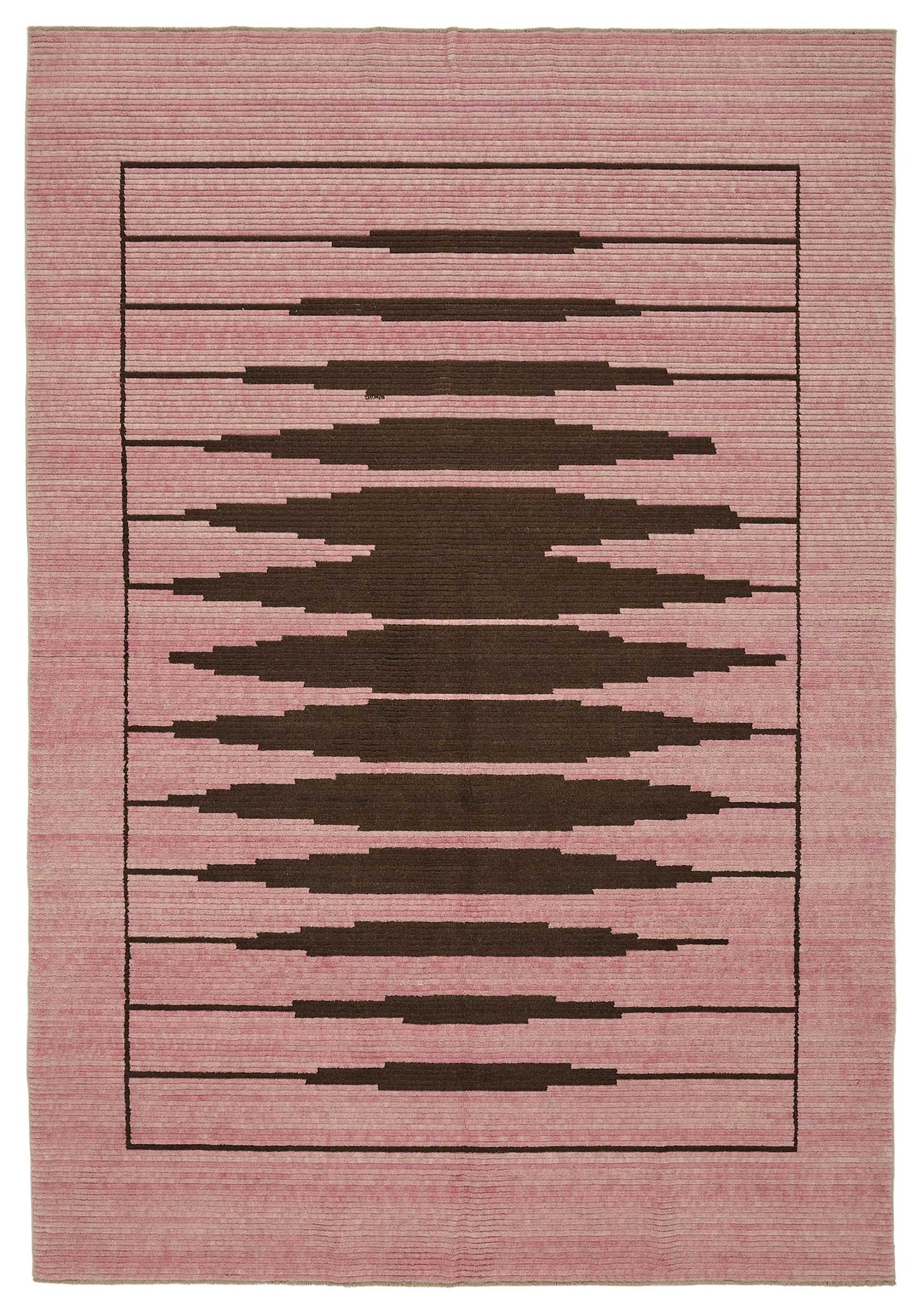 8x11 Hand-Knotted Wool Oushak Rug - 47752