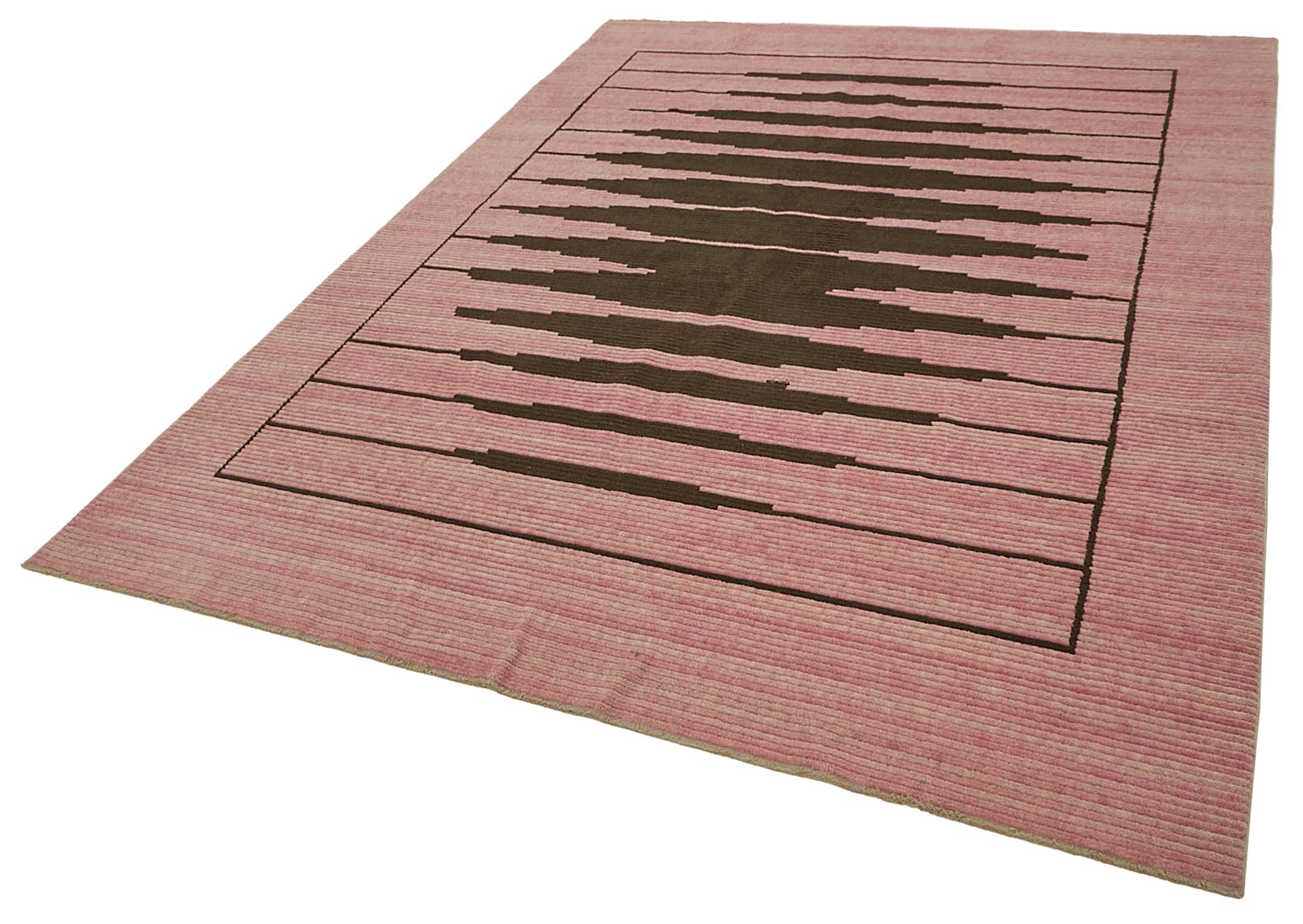 8x11 Hand-Knotted Wool Oushak Rug - 47752