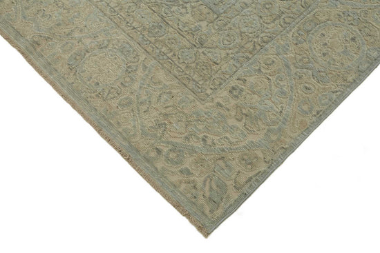 9x11 Hand-Knotted Wool Oushak Rug - 47756
