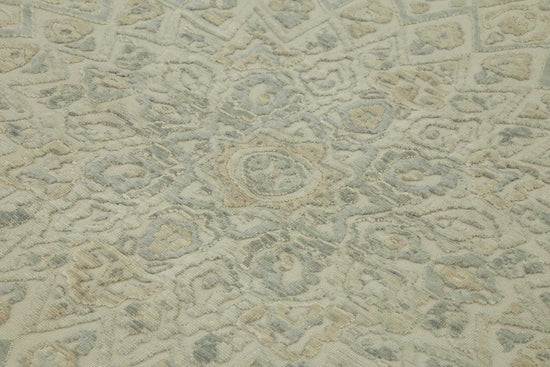 10x12 Hand-Knotted Wool Oushak Rug - 47757