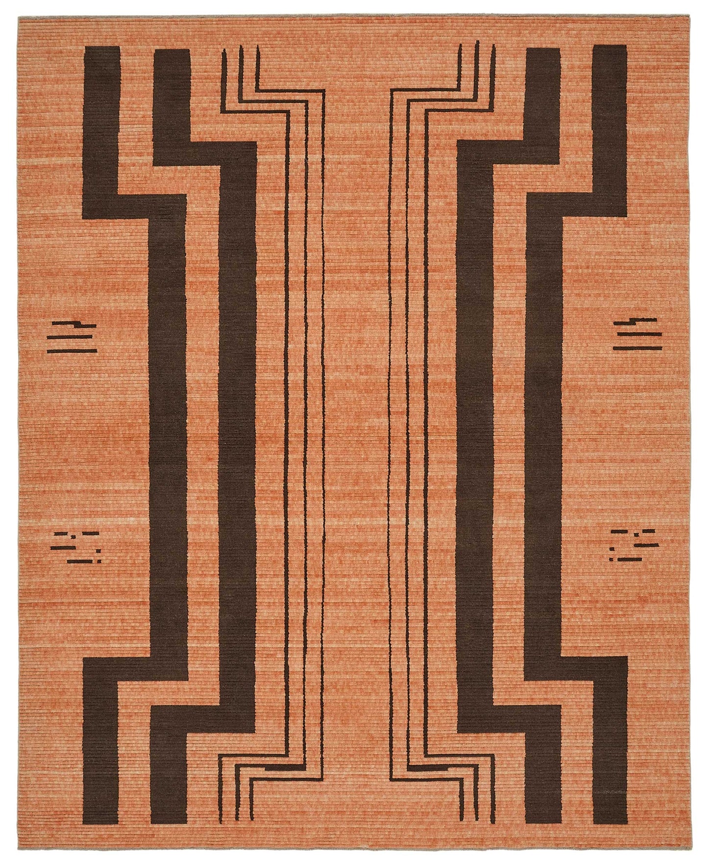10x12 Hand-Knotted Wool Oushak Rug - 47760