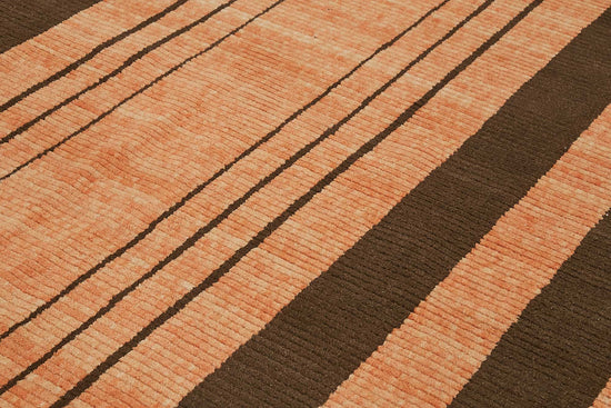 10x12 Hand-Knotted Wool Oushak Rug - 47760