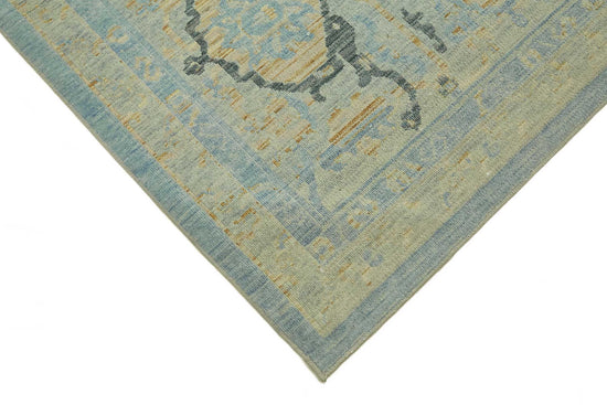 11x14 Hand-Knotted Wool Oushak Rug - 47764
