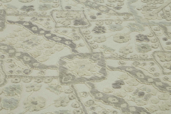 10x12 Hand-Knotted Wool Oushak Rug - 47765