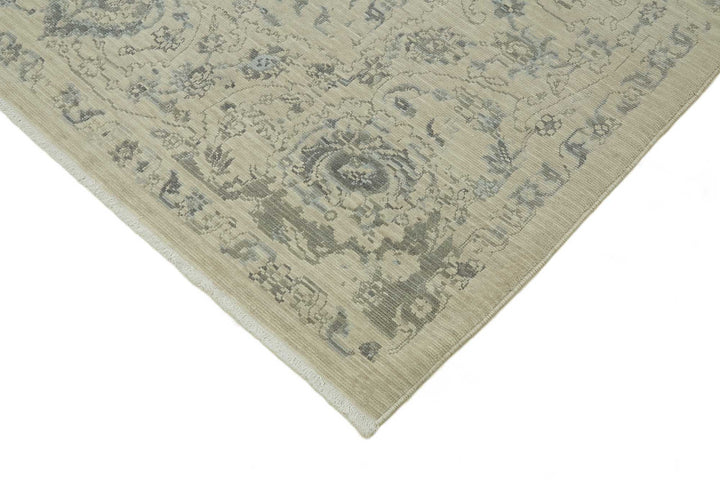 9x12 Hand-Knotted Wool Oushak Rug - 47768
