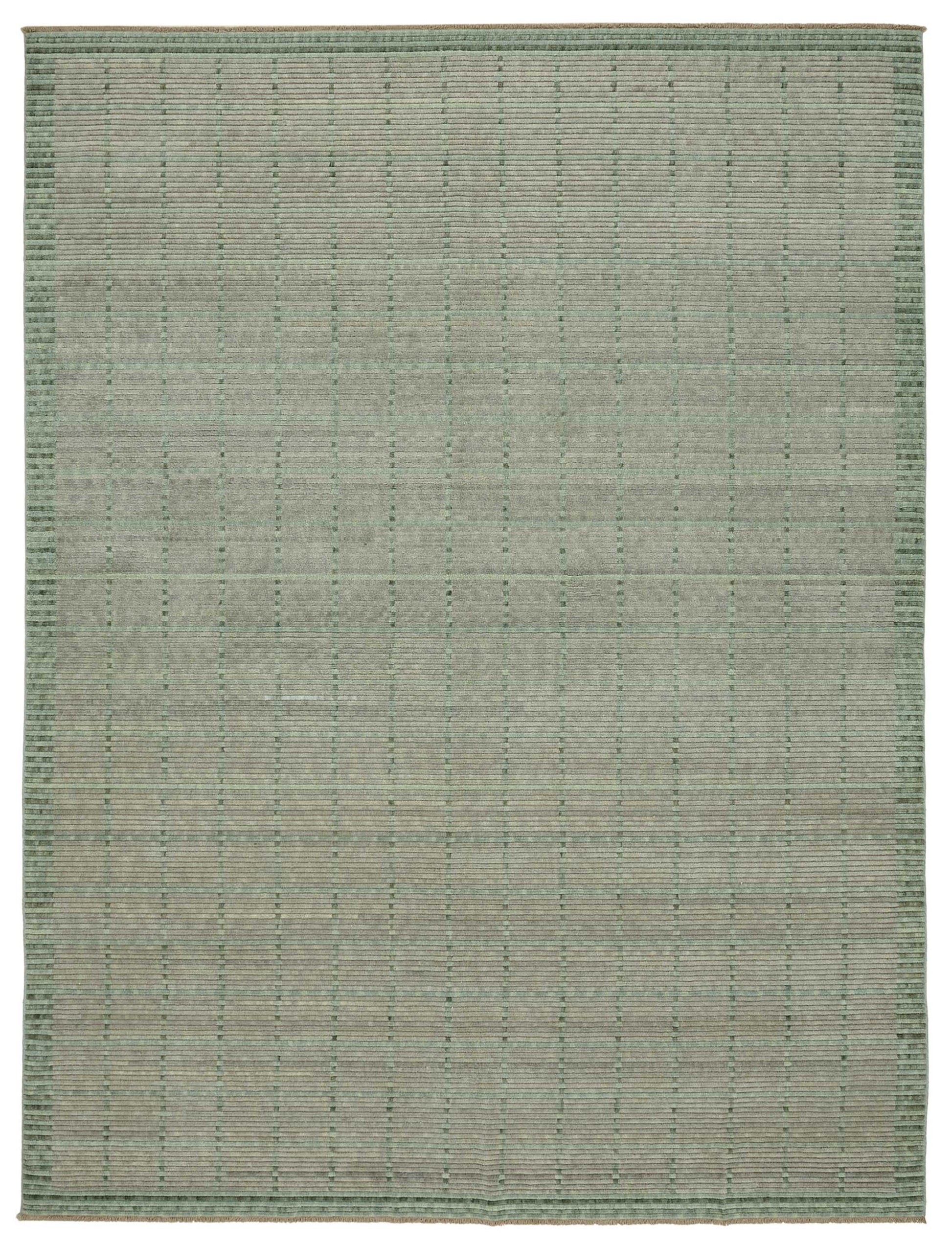 9x12 Hand-Knotted Wool Oushak Rug - 47769
