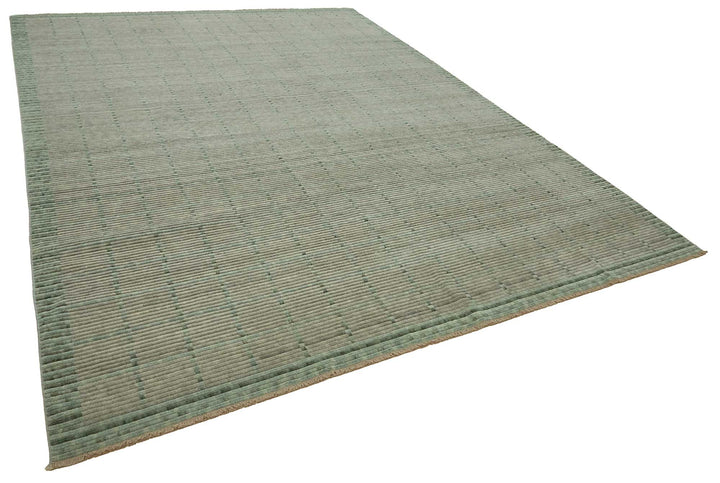9x12 Hand-Knotted Wool Oushak Rug - 47769