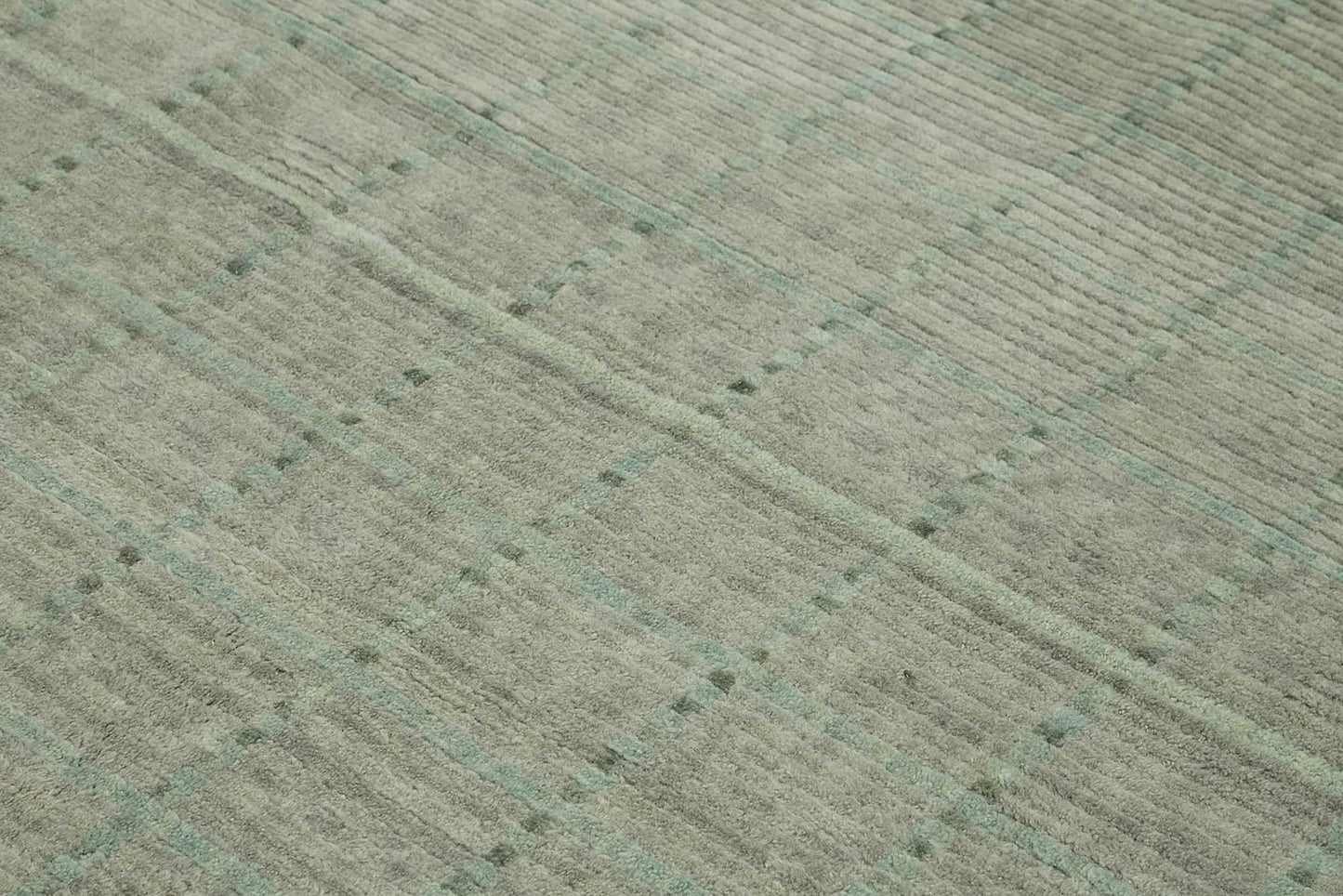 9x12 Hand-Knotted Wool Oushak Rug - 47769