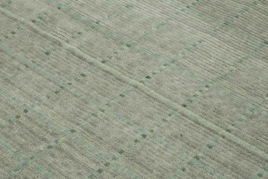 9x12 Hand-Knotted Wool Oushak Rug - 47769