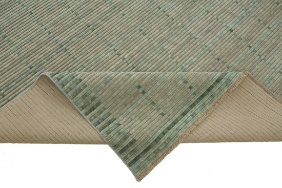 9x12 Hand-Knotted Wool Oushak Rug - 47769