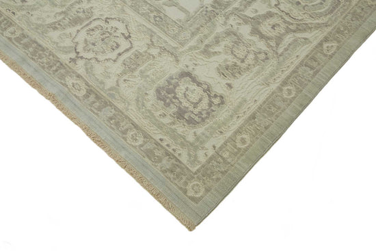 10x12 Hand-Knotted Wool Oushak Rug - 47770