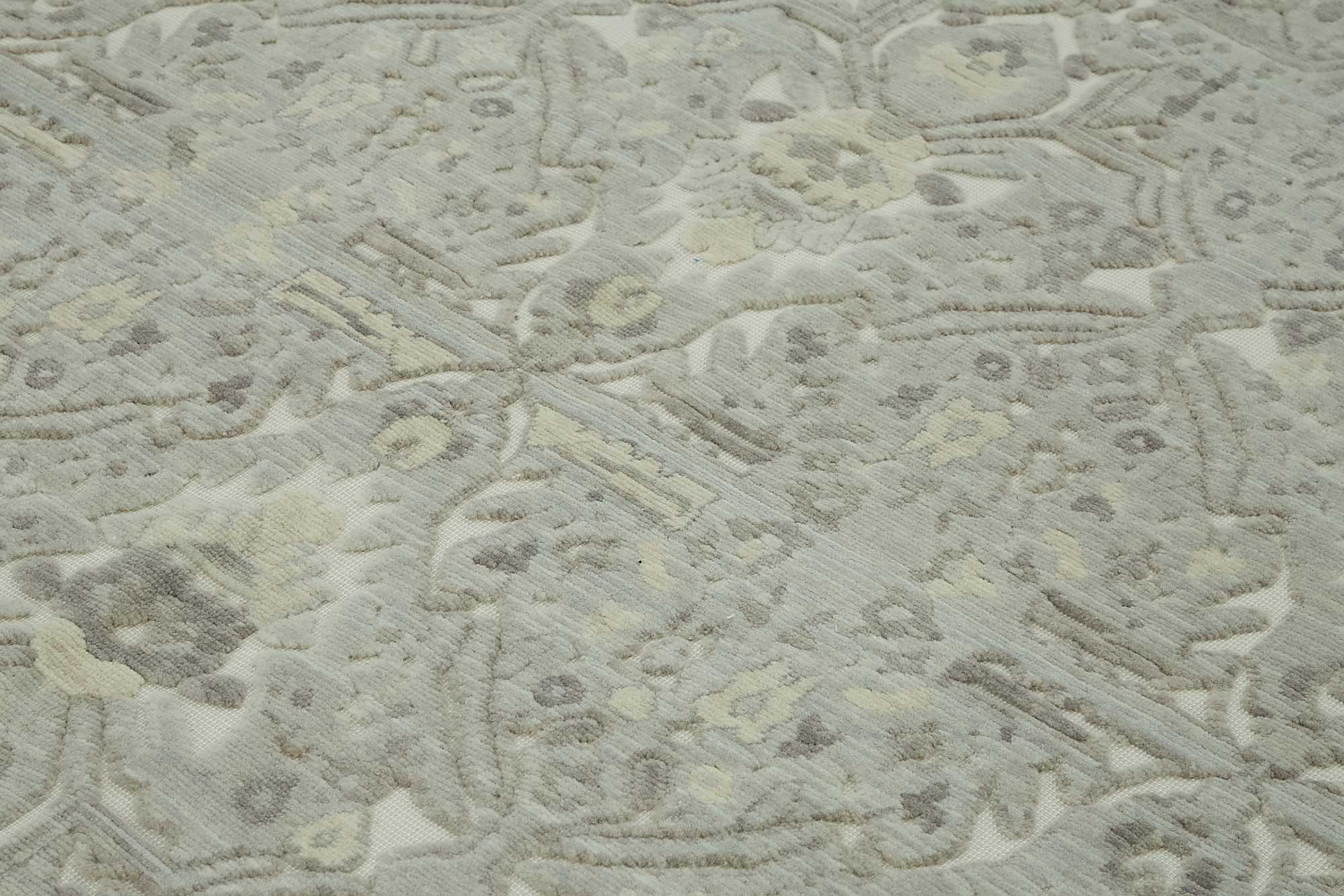 9x12 Hand-Knotted Wool Oushak Rug - 47775