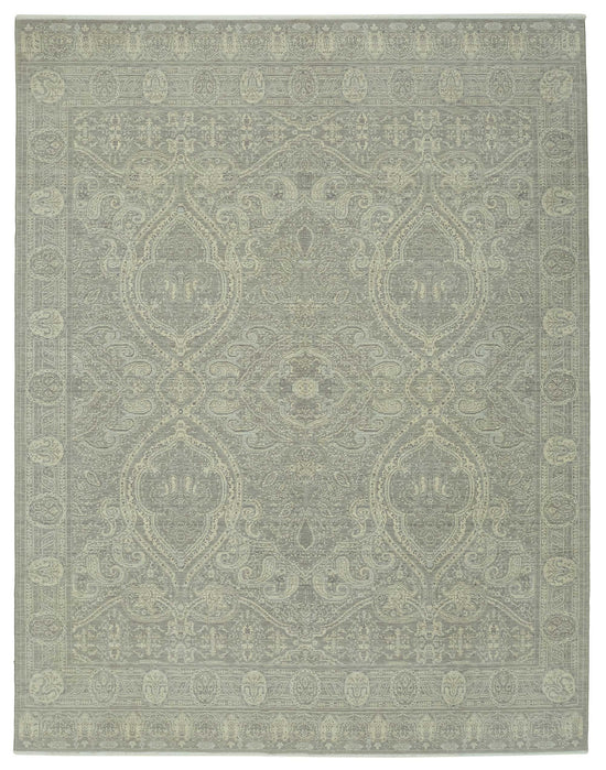 9x12 Hand-Knotted Wool Oushak Rug - 47776