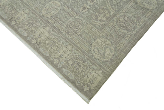 9x12 Hand-Knotted Wool Oushak Rug - 47776