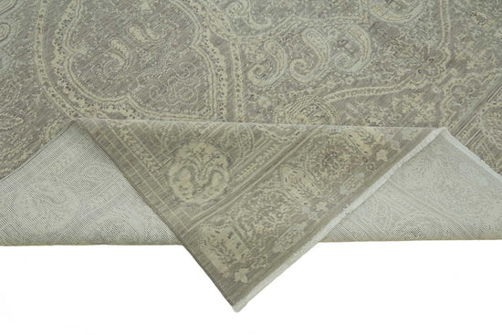 9x12 Hand-Knotted Wool Oushak Rug - 47776