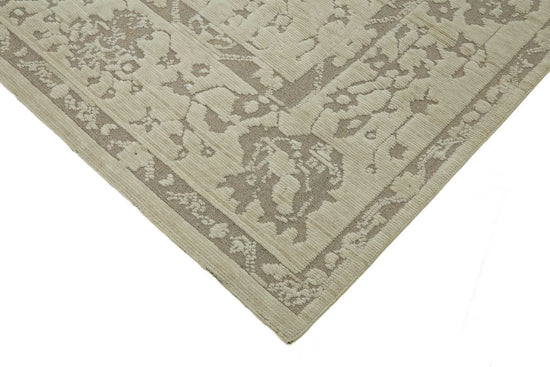 9x12 Hand-Knotted Wool Oushak Rug - 47777