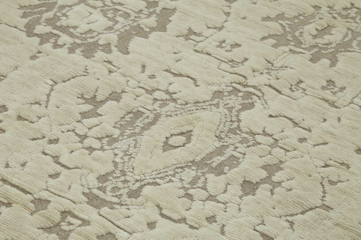 9x12 Hand-Knotted Wool Oushak Rug - 47777