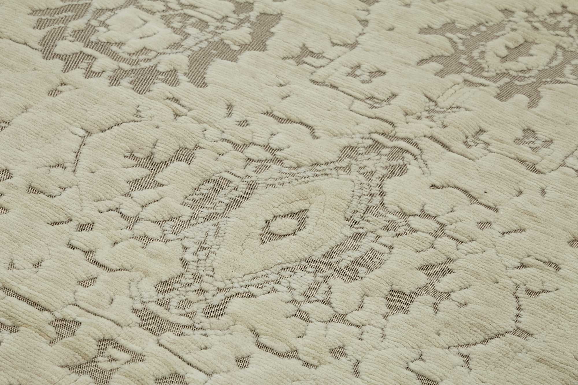 9x12 Hand-Knotted Wool Oushak Rug - 47777