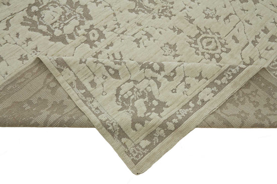 9x12 Hand-Knotted Wool Oushak Rug - 47777