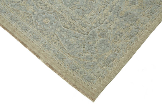 8x11 Hand-Knotted Wool Oushak Rug - 47779