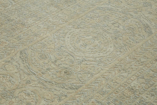 9x11 Hand-Knotted Wool Oushak Rug - 47791