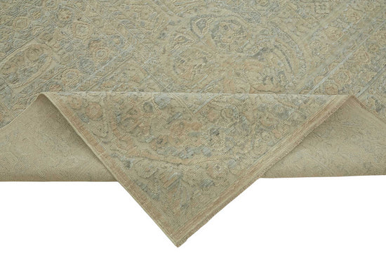 9x11 Hand-Knotted Wool Oushak Rug - 47791