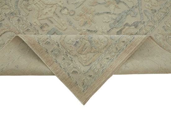 9x11 Hand-Knotted Wool Oushak Rug - 47792