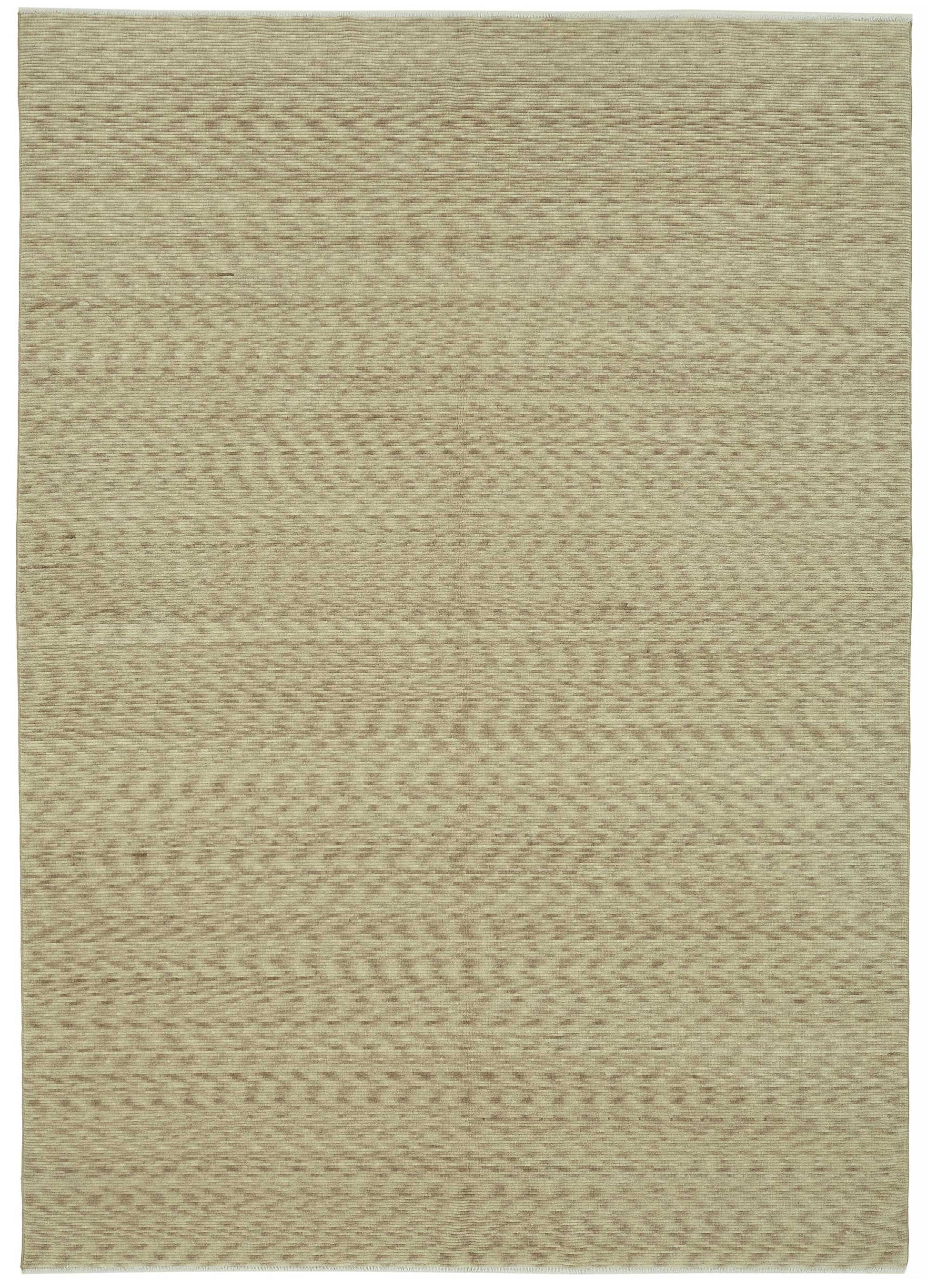 8x11 Hand-Knotted Wool Oushak Rug - 47794