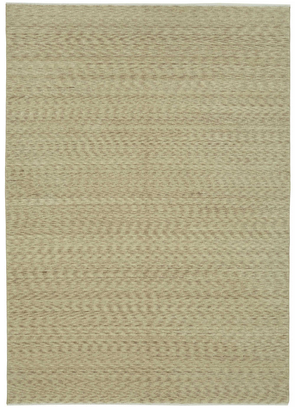 8x11 Hand-Knotted Wool Oushak Rug - 47794