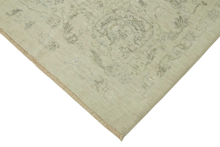 9x12 Hand-Knotted Wool Oushak Rug - 47799