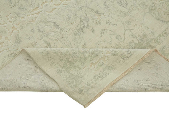 9x12 Hand-Knotted Wool Oushak Rug - 47799