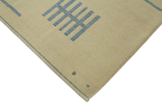 9x11 Hand-Knotted Wool Oushak Rug - 47801