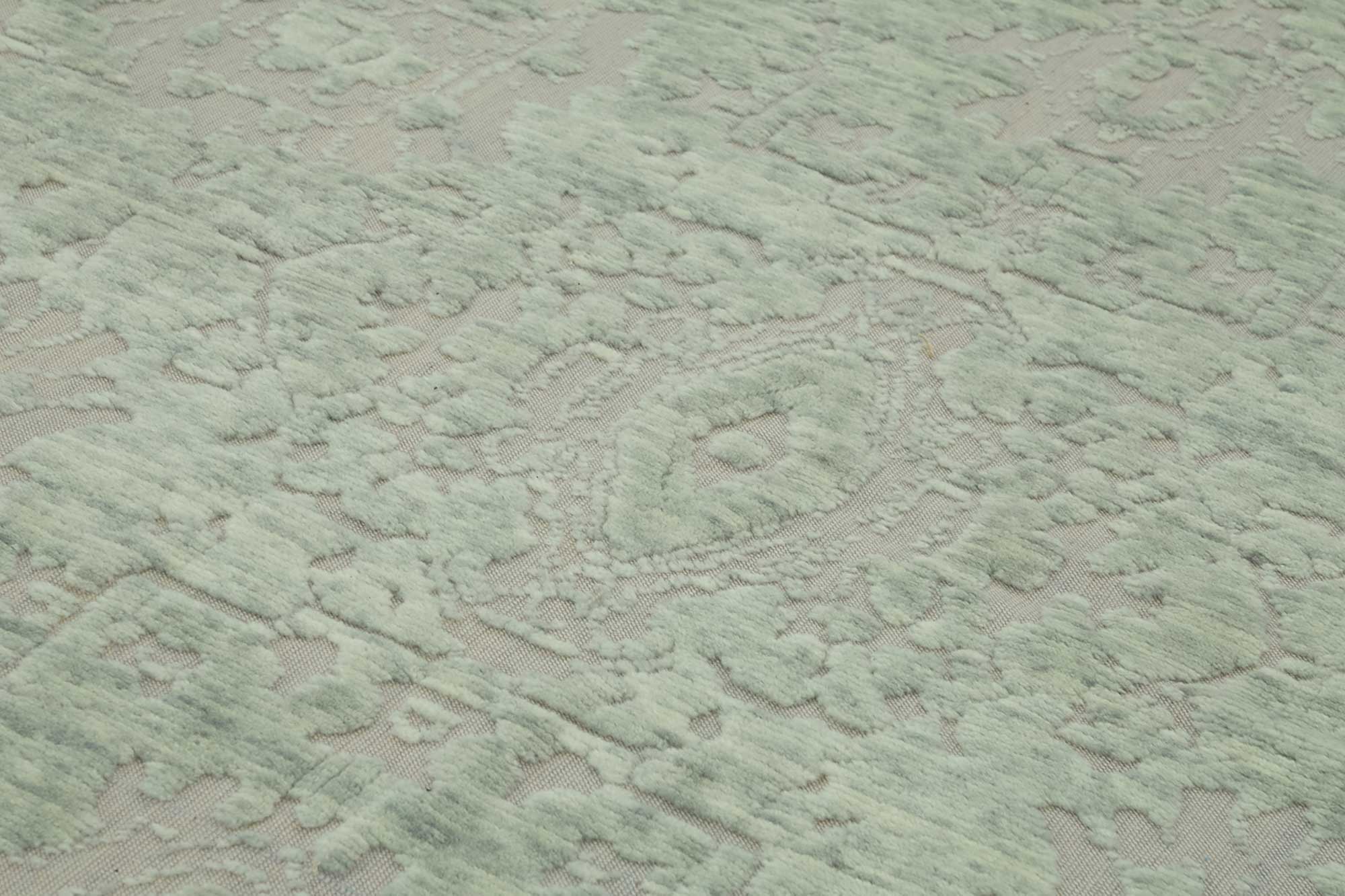 8x12 Hand-Knotted Wool Oushak Rug - 47805