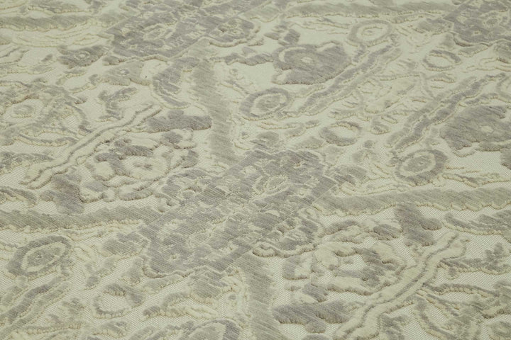 9x12 Hand-Knotted Wool Oushak Rug - 47807