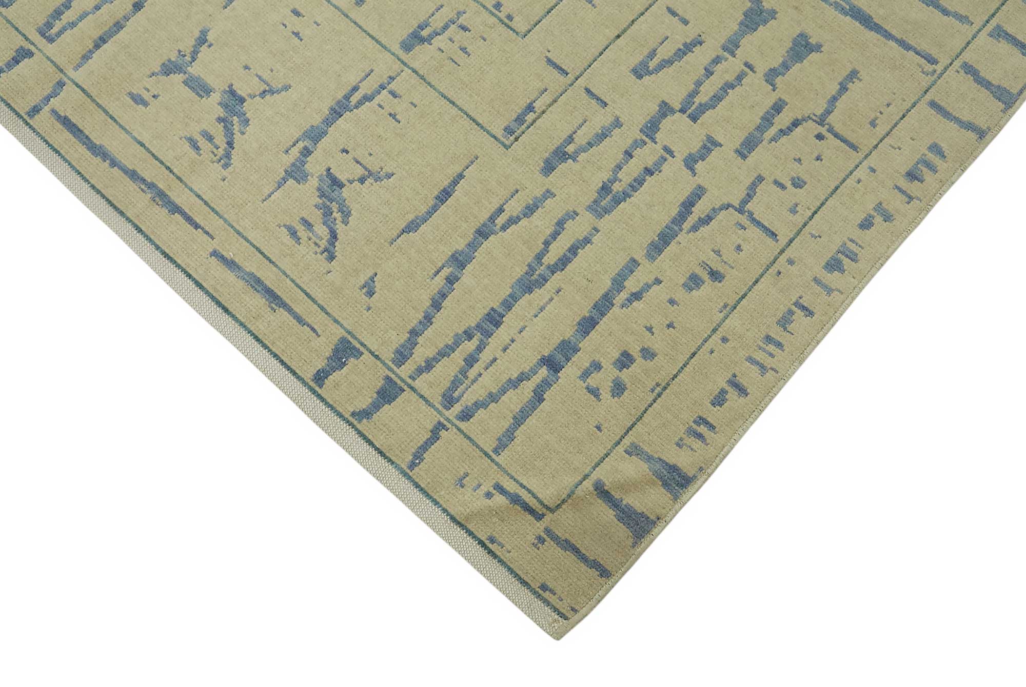 9x12 Hand-Knotted Wool Oushak Rug - 47810