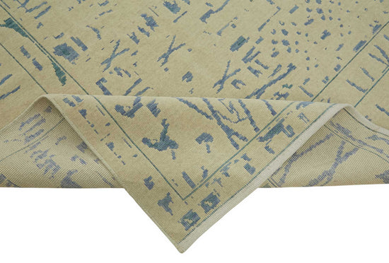 9x12 Hand-Knotted Wool Oushak Rug - 47810
