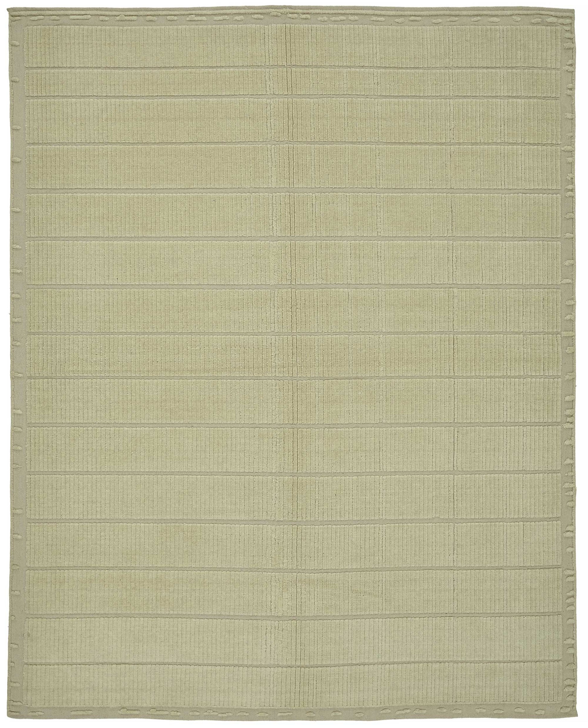 9x11 Hand-Knotted Wool Oushak Rug - 47813