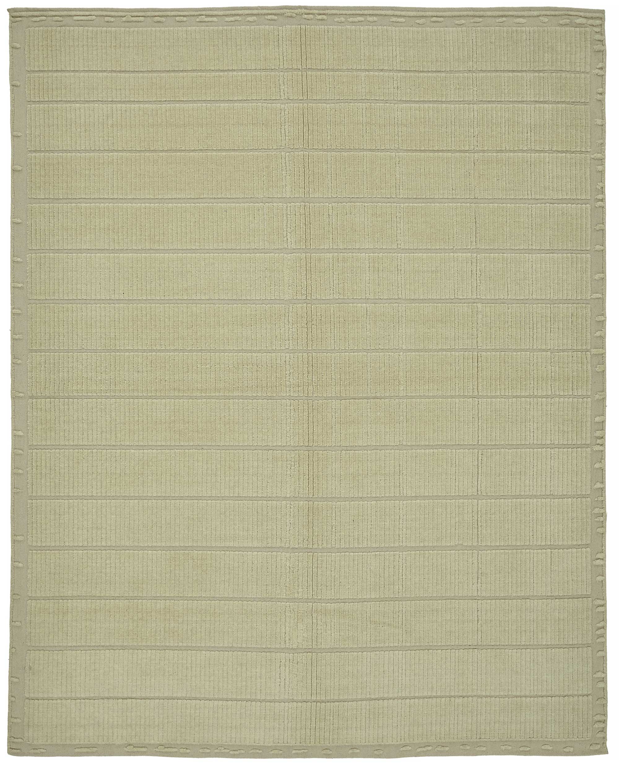 9x11 Hand-Knotted Wool Oushak Rug - 47813