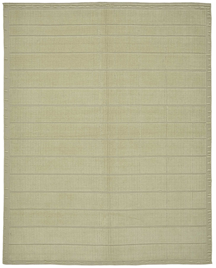 9x11 Hand-Knotted Wool Oushak Rug - 47813