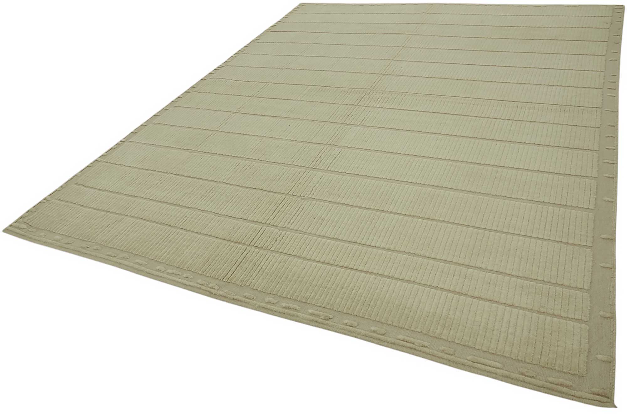 9x11 Hand-Knotted Wool Oushak Rug - 47813