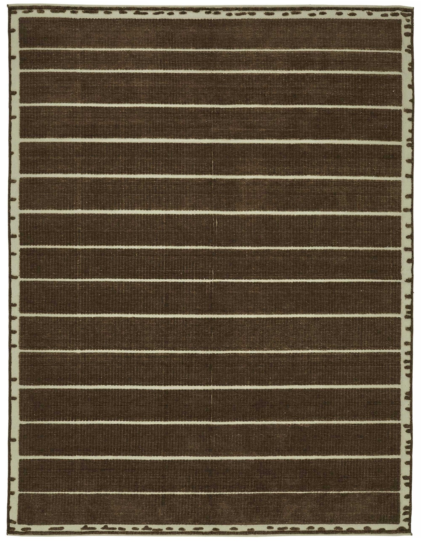 9x11 Hand-Knotted Wool Oushak Rug - 47816