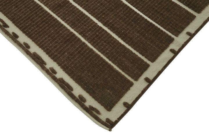 9x11 Hand-Knotted Wool Oushak Rug - 47816