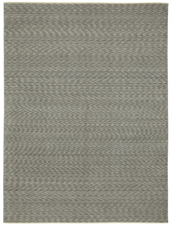 9x12 Hand-Knotted Wool Oushak Rug - 47817