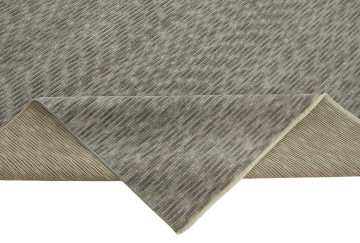 9x12 Hand-Knotted Wool Oushak Rug - 47817