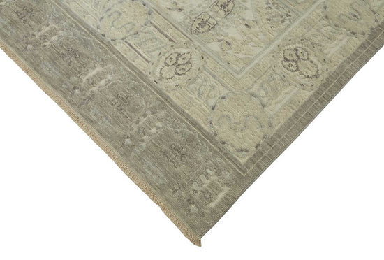 9x12 Hand-Knotted Wool Oushak Rug - 47818