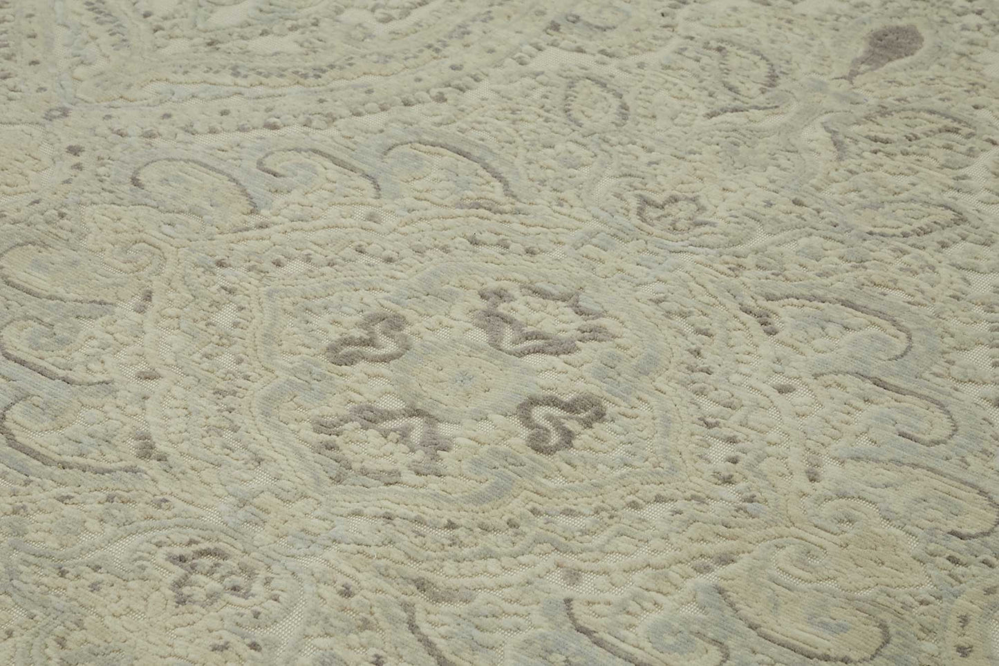 9x12 Hand-Knotted Wool Oushak Rug - 47818