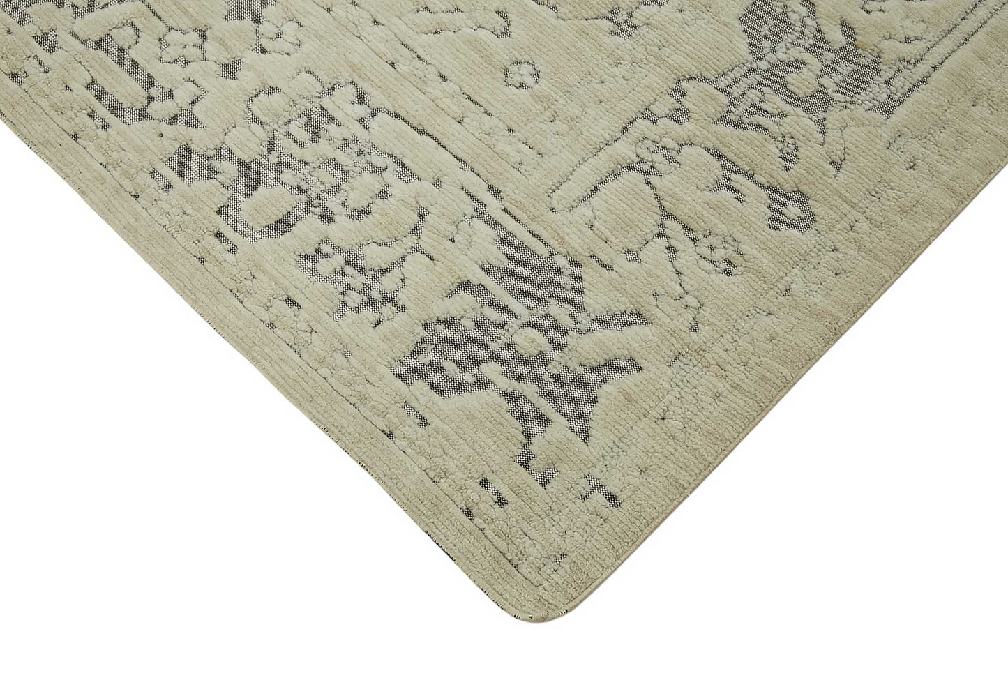 9x12 Hand-Knotted Wool Oushak Rug - 47826