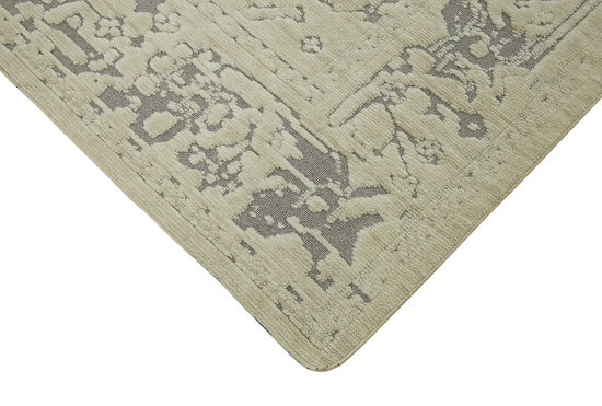 9x12 Hand-Knotted Wool Oushak Rug - 47826